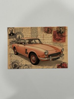 14.5cm x 10cm Post Card - 1960s Grand Touring Sports Coupe