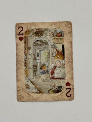 2 Hearts Swap Card - Hedgehog Asking For More