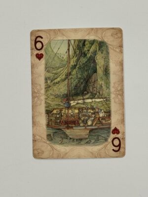 6 Hearts Swap Card - Mice on the Water
