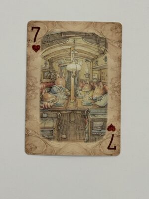 7 Hearts Swap Card - Mice at Dinner