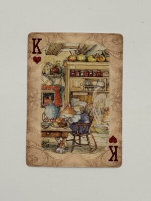King Hearts Swap Card - Mice Preparing Dinner
