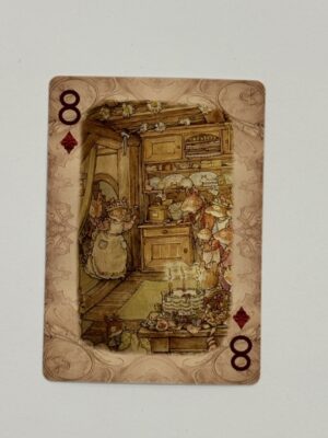 8 Diamonds Swap Card - Mice Happy Birthday