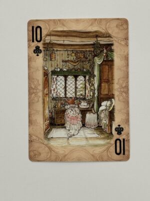 10 Clubs Swap Card - Mice Washing Dishes
