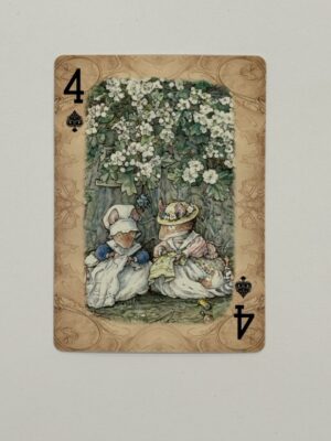 4 Spades Swap Card - Mice Sewing