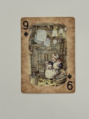 9 Spades Swap Card - Mice Laundry Day