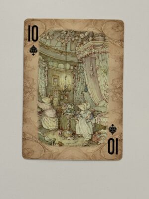 10 Spades Swap Card - Mice Nursery