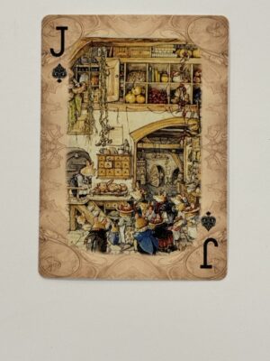 Jack Spades Swap Card - Mice Meeting