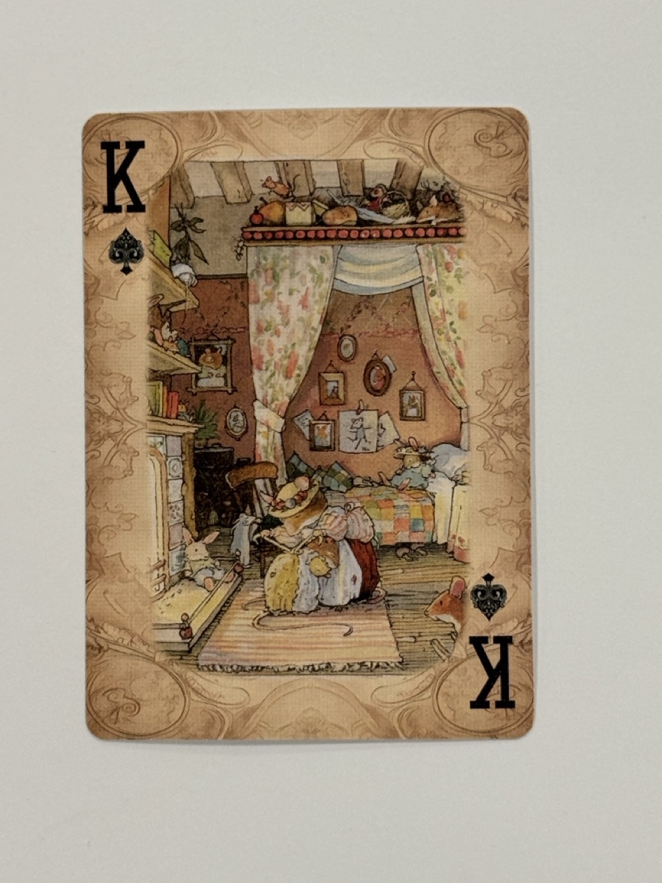 King Spades Swap Card - Mice Bedroom