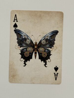 Ace Spades Swap Card - Butterfly