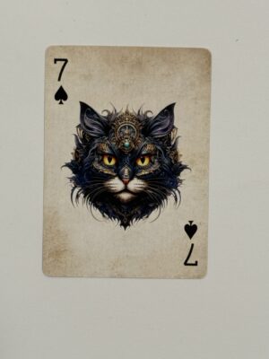 7 Spades Swap Card - Cat
