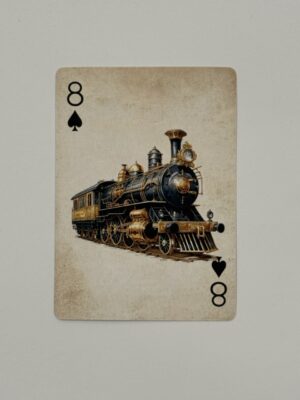 8 Spades Swap Card - Train