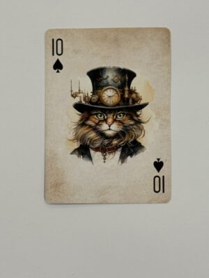 10 Spades Swap Card - Cat