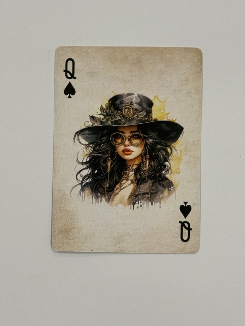 Queen Spades Swap Card - Women