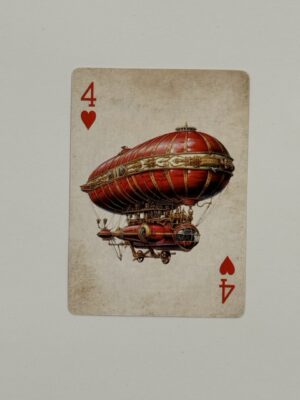 4 Hearts Swap Card - Hot Air Balloon