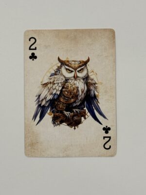 2 Clubs Swap Card - Owl