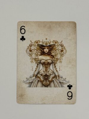 6 Clubs Swap Card - Woman