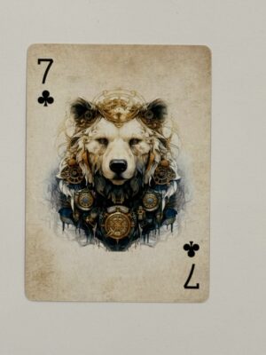 7 Clubs Swap Card - Bear