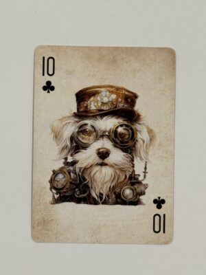9 Clubs Swap Card - Dog
