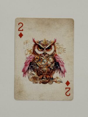 2 Diamonds Swap Card - Owl