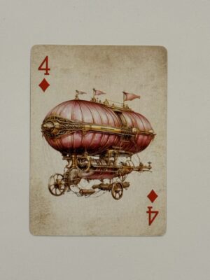 4 Diamonds Swap Card - Hot Air Balloon