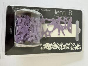 Jenni B Self Adhesive Felt - Birthday Theme 1M