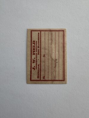 4.5cm x 3cm - Ticket