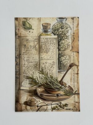 14.5cm x 10cm Post Card - Herbs