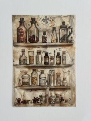 14.5cm x 10cm Post Card - Herbs