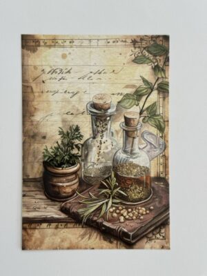 14.5cm x 10cm Post Card - Herbs