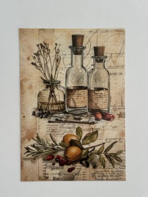 14.5cm x 10cm Post Card - Herbs