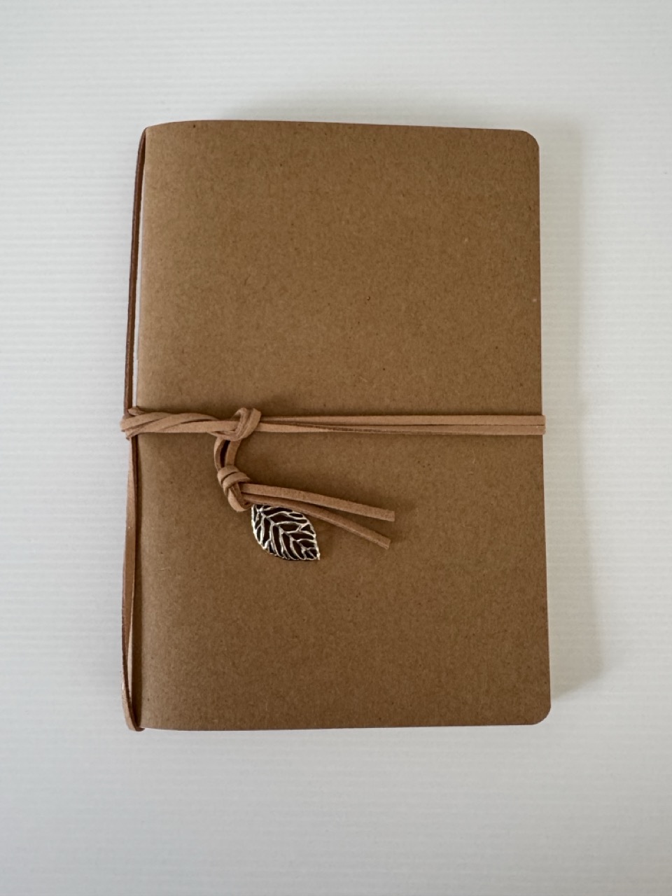 13cm x 18.5cm - A5 Blank Natural Kraft Creative Journal – 80 Blank Pages