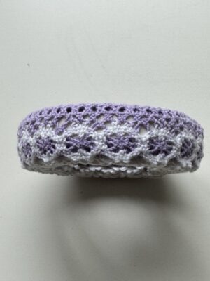2cm x 180cm - Self-Adhesive Crochet Lace Trim – Lilac