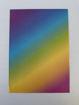A4 - Rainbow Gradient Craft Paper