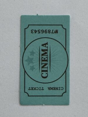 4cm x 2cm - Cinema Coupon Sticker