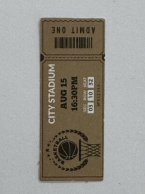5cm x 2cm - City Stadium Coupon Sticker