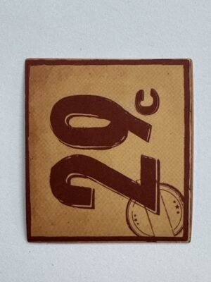 5cm x 4.5cm - 29c Coupon Sticker