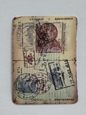 5.5cm x 3.75cm - Post Card Sticker