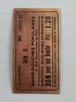 7cm x 3.75cm - Serie 14 Ticket Sticker