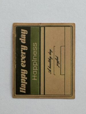 5cm x 4cm - Happiness Sticker