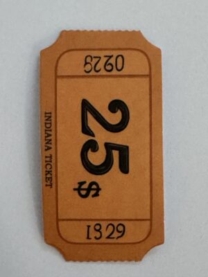 7cm x 3.5cm - 25 Sticker