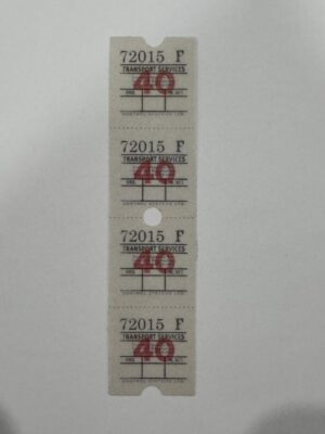 11.5cm x 3cm - 72015 Vintage Ticket Vellum Stickers