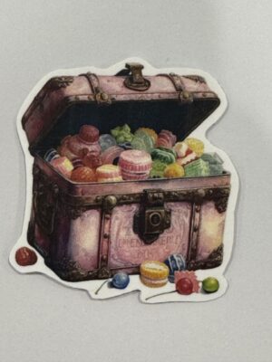 4.5cm x 4.5cm - Vintage Food & Pantry Stickers