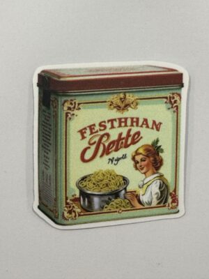 4.5cm x 4cm - Vintage Food & Pantry Stickers