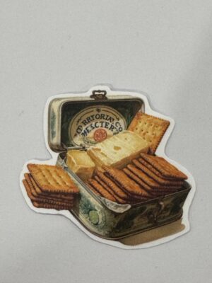 4.5cm x 4cm - Vintage Food & Pantry Stickers