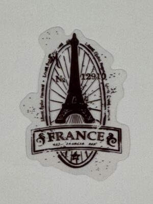 4.5cm x 3cm - Vintage Passport Stamp Stickers | Travel, Postmark