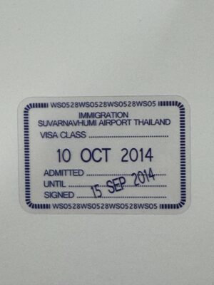 5.5cm x 4cm - Vintage Passport Stamp Stickers | Travel, Postmark