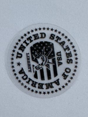 4cm x 4cm - Vintage Passport Stamp Stickers | Travel, Postmark