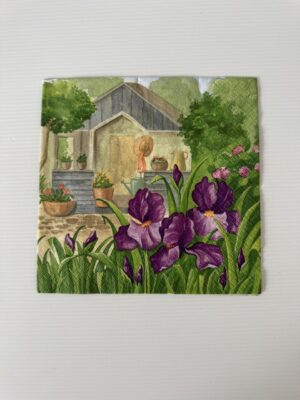 16.5cm x 16.5cm - Garden Shed Paper Napkin/Serviette