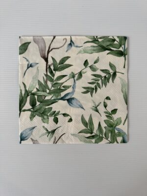 16.5cm x 16.5cm - Eucalyptus Paper Napkin/Serviette