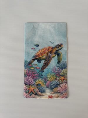 11cm x 20cm - Turtle Paper Napkin/Serviette